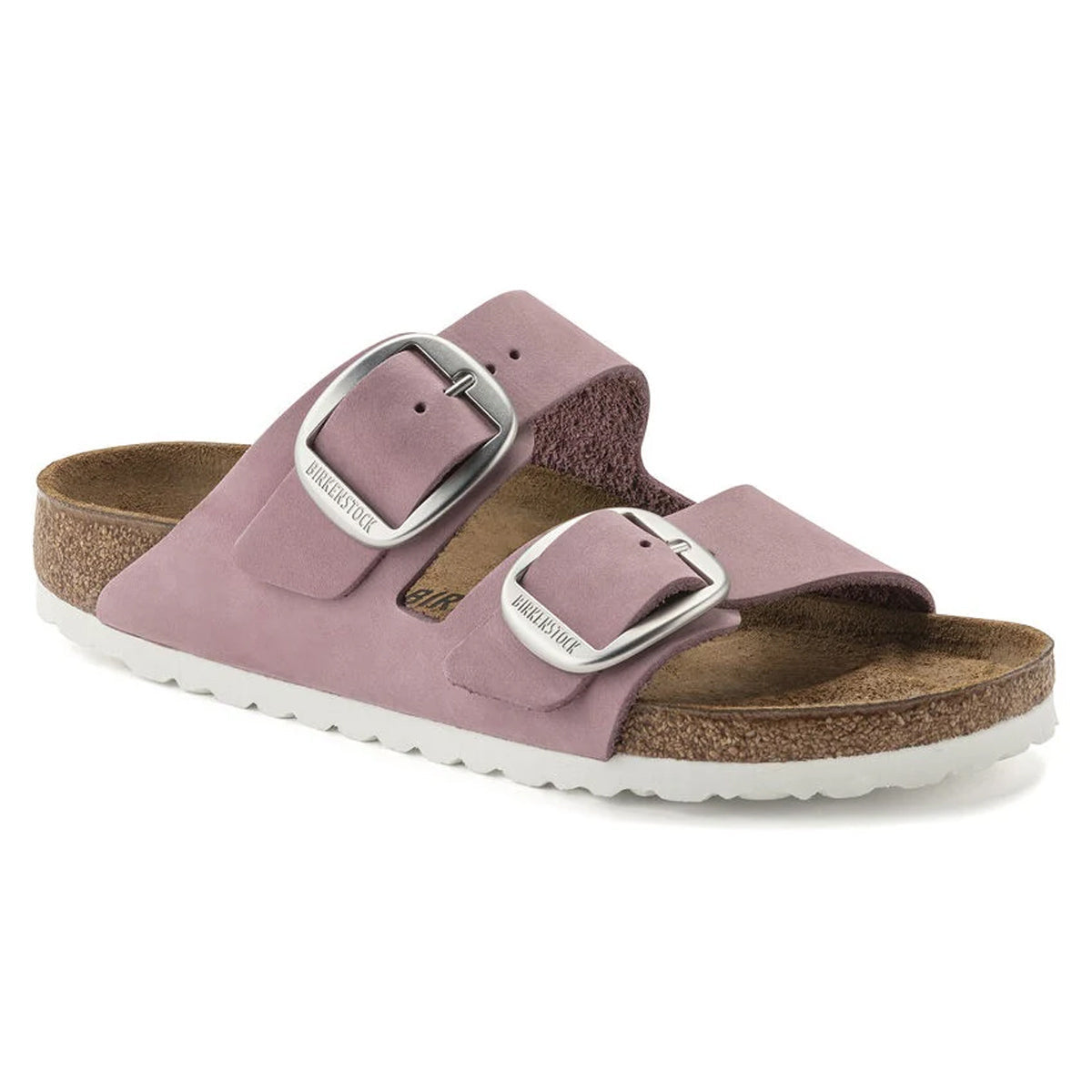Birkenstock Arizona Big Buckle Nubuck Leather Orchid
