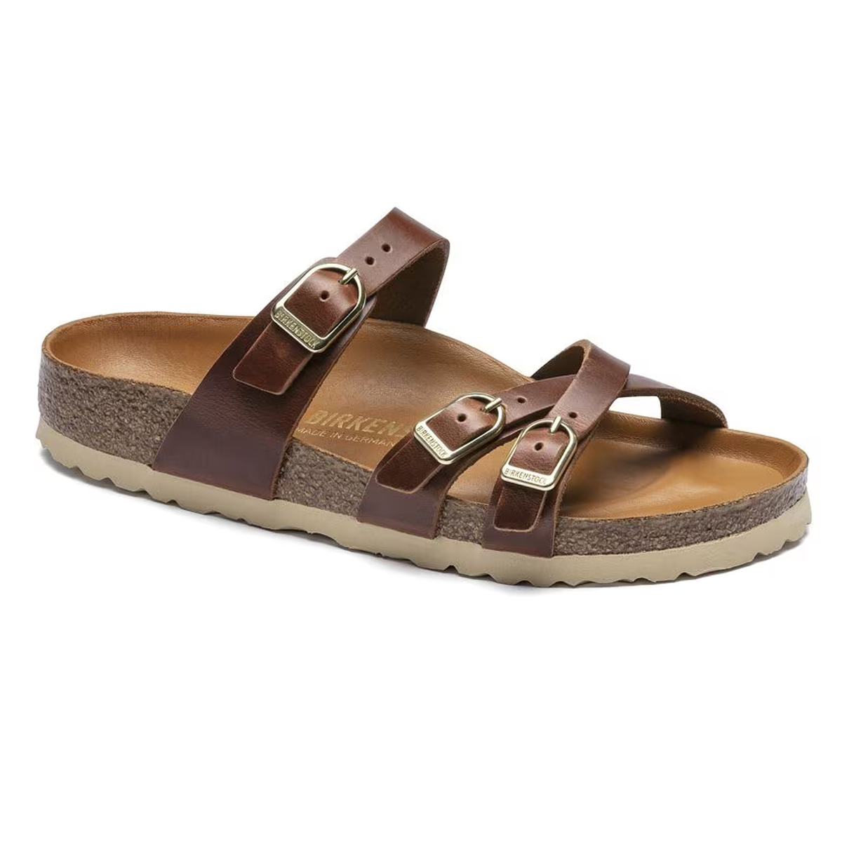 Birkenstock Franca Oiled Leather Sandals