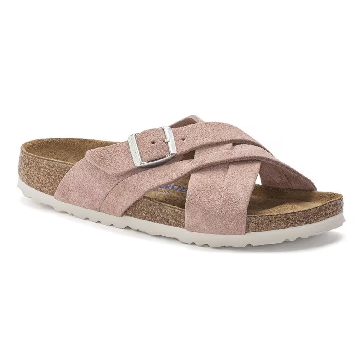 Birkenstock Lugano Soft Footbed Suede Sandals