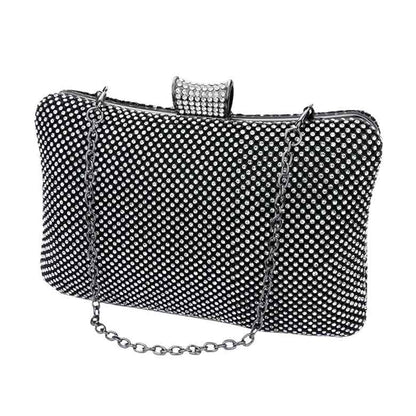 Bling Evening Tote Clutch Crossbody Bag