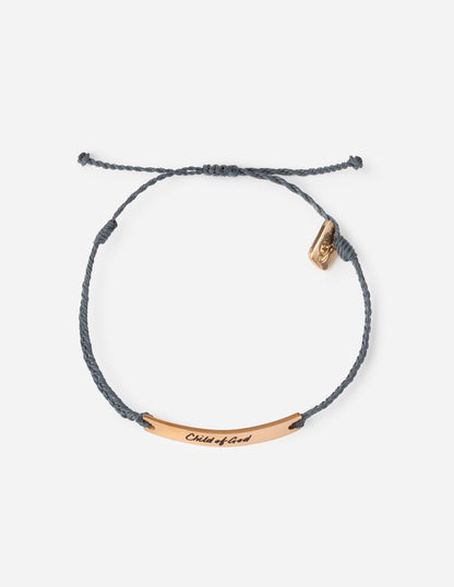 Elevated Faith Black Child of God Bracelet