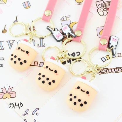 Charming Bubble Tea Keychain – Perfect for Boba Tea Enthusiasts