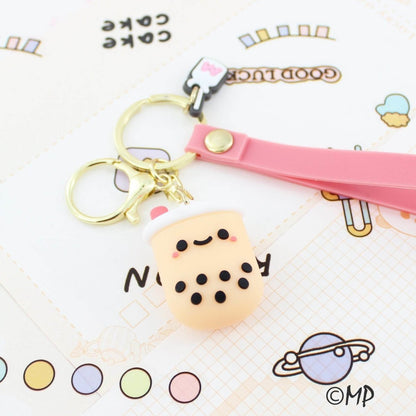 Charming Bubble Tea Keychain – Perfect for Boba Tea Enthusiasts