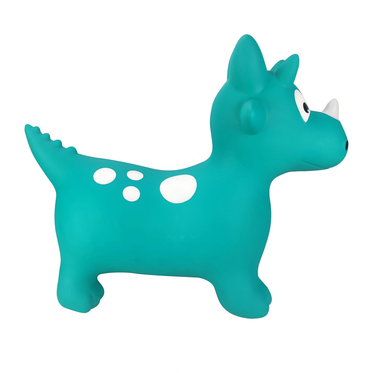 BounceZiez Inflatable Bouncy Ride-On Hopper with Pump - Dino