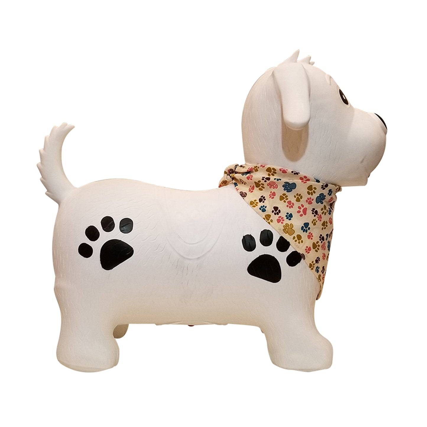 BounceZiez Inflatable Bouncy Ride-On Hopper with Pump - Dog