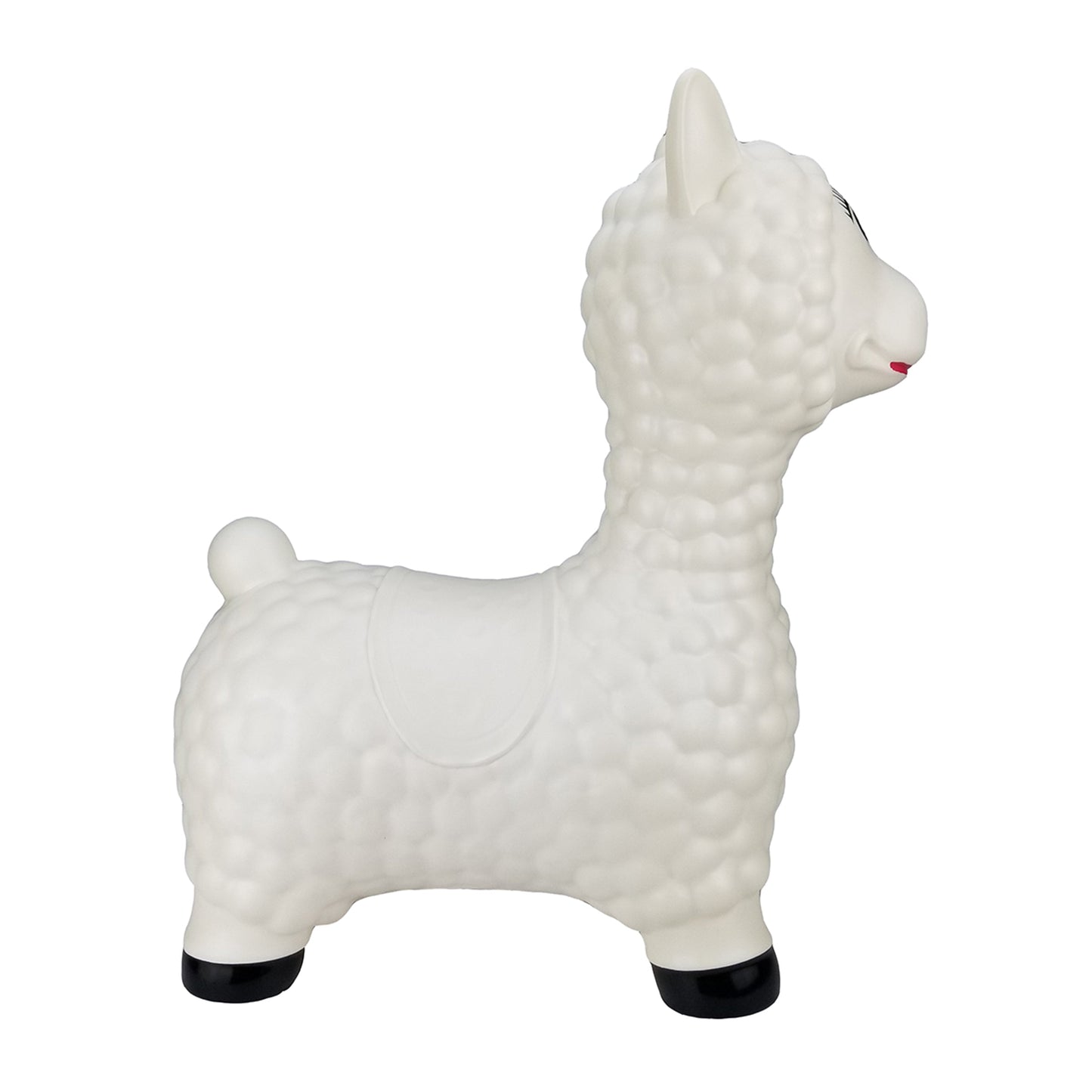 BounceZiez Inflatable Bouncy Ride-On Hopper with Pump - Llama