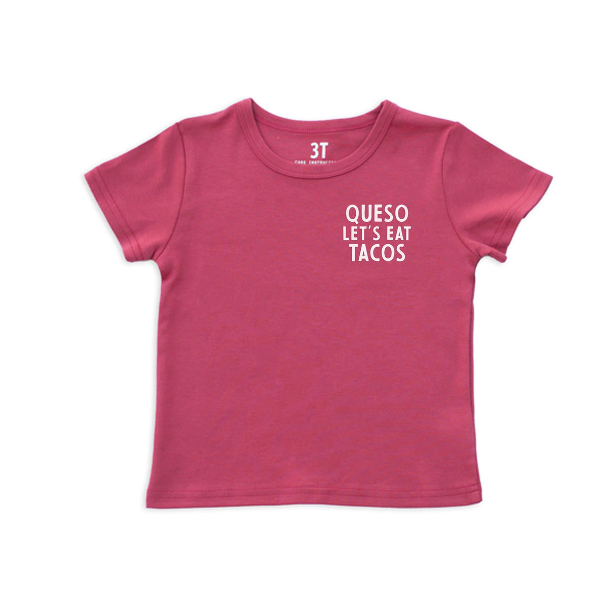 Frankie Jean Queso Let's Eat Tacos Kids Tee