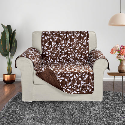 Elegant Comfort Leaves Design Reversible Smart Furniture Protectors