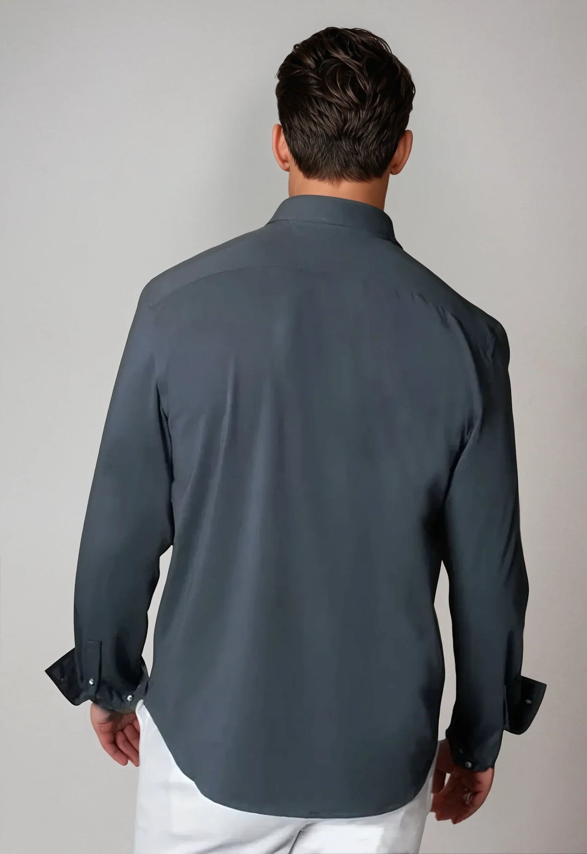 Buki Cinqo 'Single Shot' Long Sleeve Shirt - Blue Night