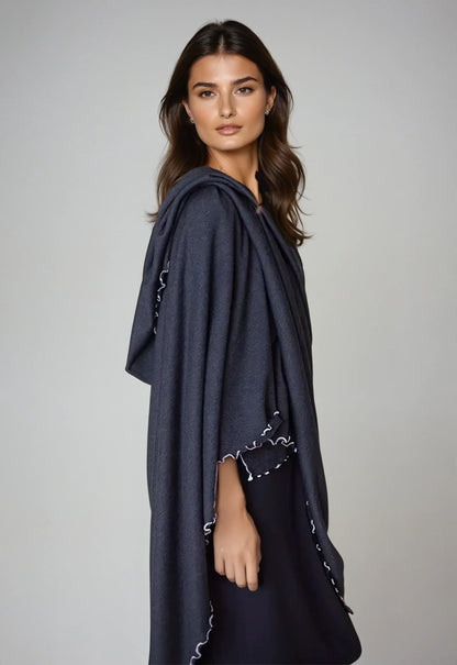 Buki Travel Wrap - Charcoal Grey