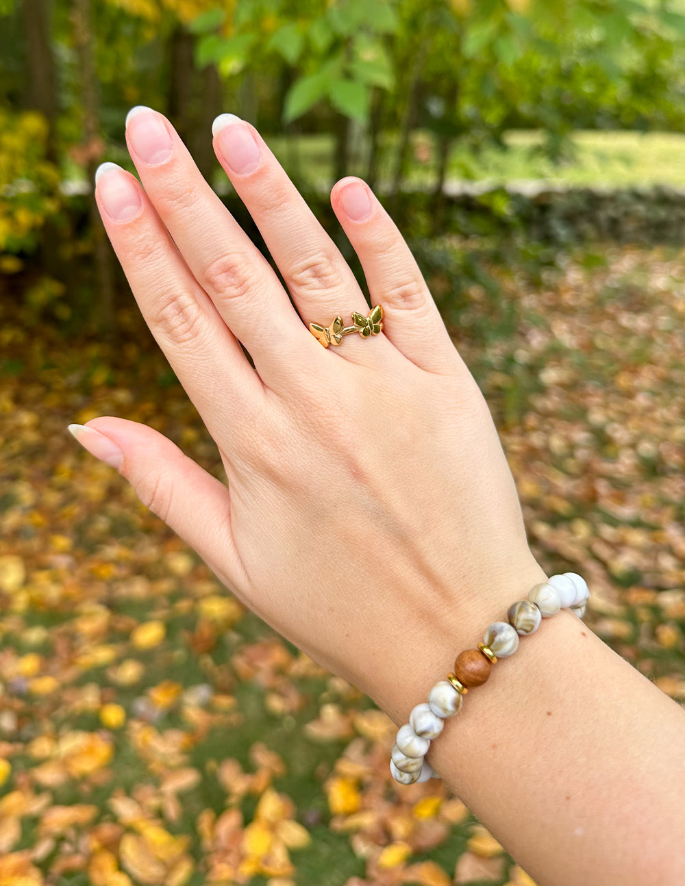 Elevated Faith Butterfly Flight Ring