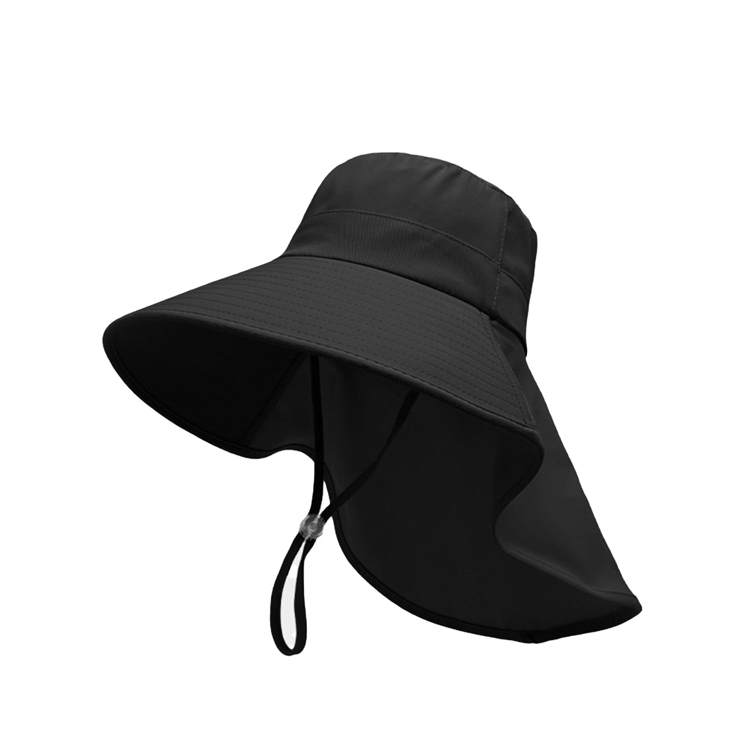 Anna-Kaci Women Ponytail Sun Hat Wide Brim Sun Hat with Flap Packable Adjustable Summer Beach Hat