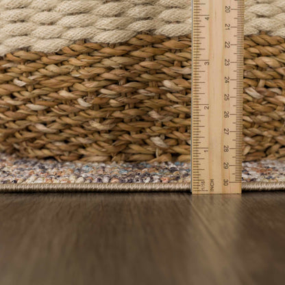 Beck Peach Washable Area Rug - Clearance