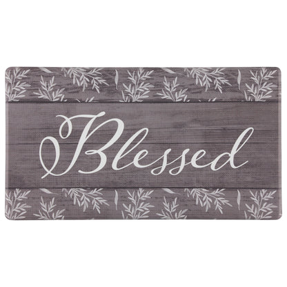 Anti-fatigue Kitchen Mat ''Blessed'' - 2 Sizes!
