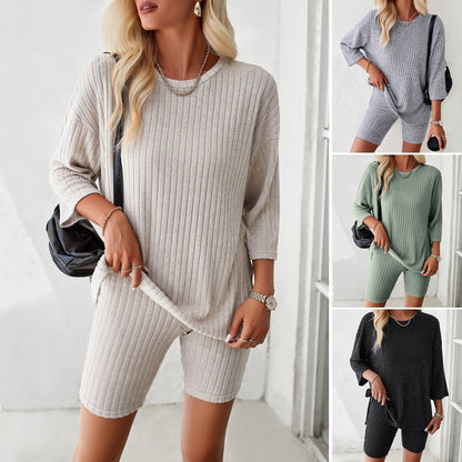 European and American Women’s Spring and Summer Elegant and Fashionable Casual Set