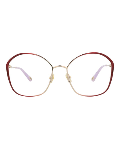 Chloé Square-Frame Metal Optical Frames