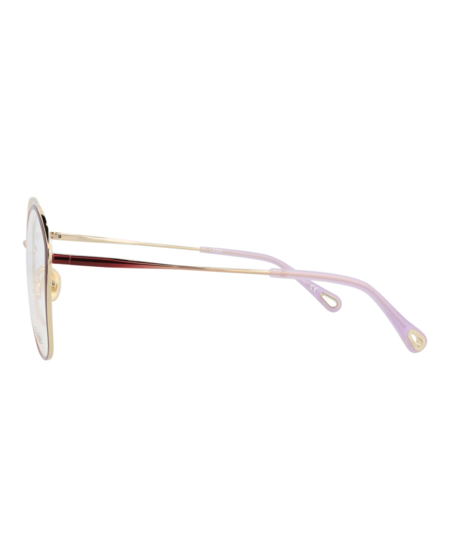 Chloé Square-Frame Metal Optical Frames