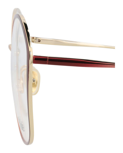 Chloé Square-Frame Metal Optical Frames