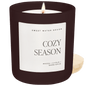 Cozy Season Soy Candle - Brown Matte Jar - 15 oz