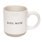 Dog Mom 14 oz Stoneware Coffee Mug