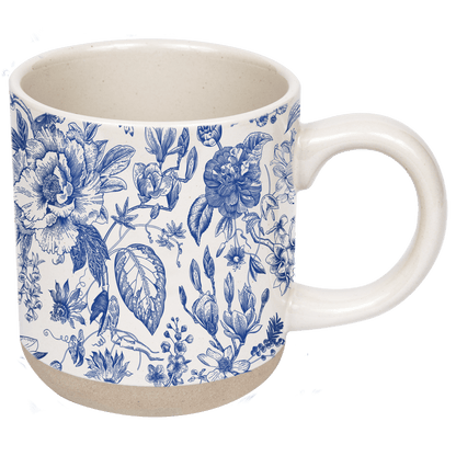 Blue Delft 14 oz Stoneware Coffee Mug