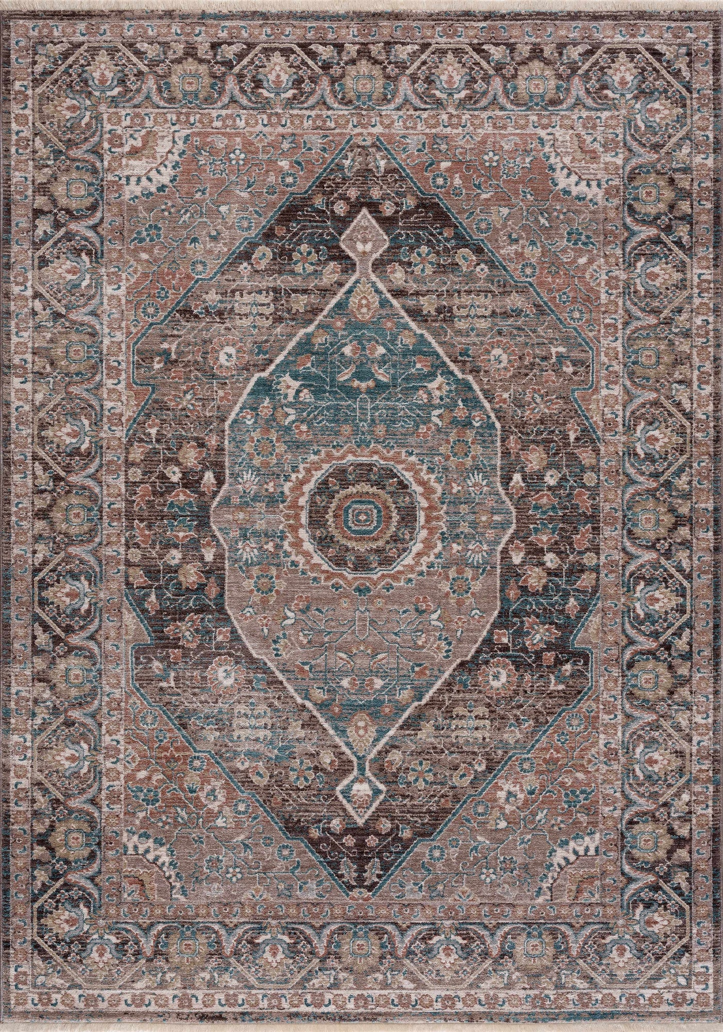 Baychester Brown Area Rug - Clearance