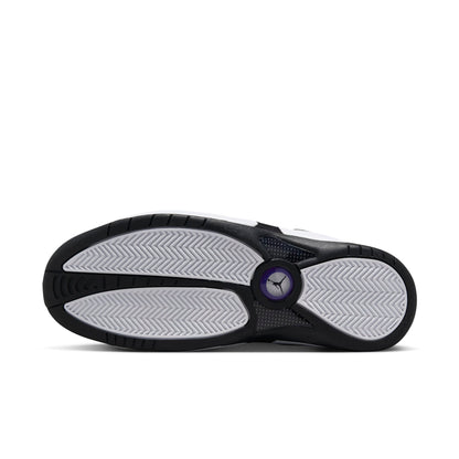 Air Jordan Men's Retro Jumpman Team 1 'White Black Field Purple' Sneakers