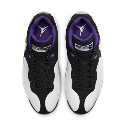 Air Jordan Men's Retro Jumpman Team 1 'White Black Field Purple' Sneakers