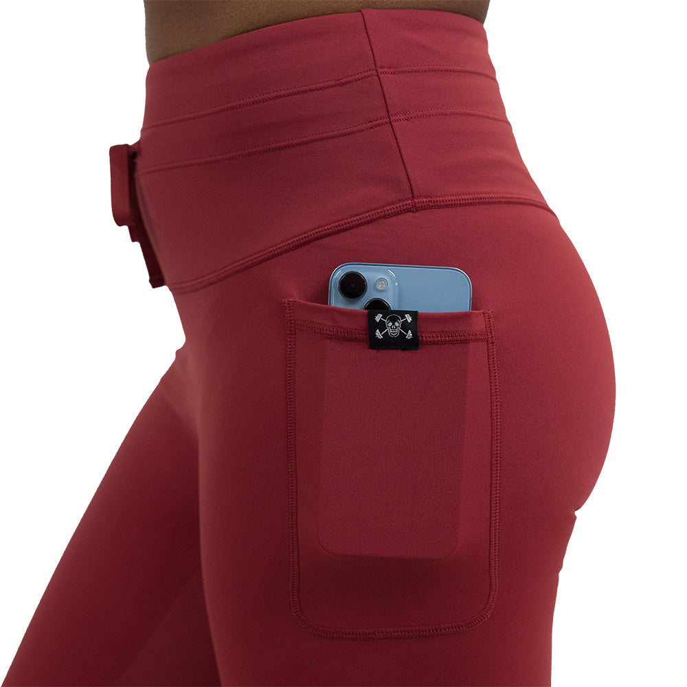 Constantly Varied Gear Omni Leggings - Garnet Red