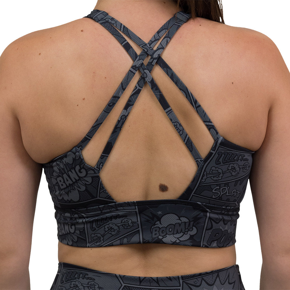 Constantly Varied Gear Longline Bra - Shadow Knockout