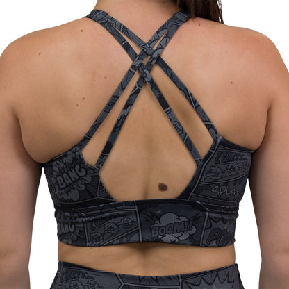Constantly Varied Gear Longline Bra - Shadow Knockout