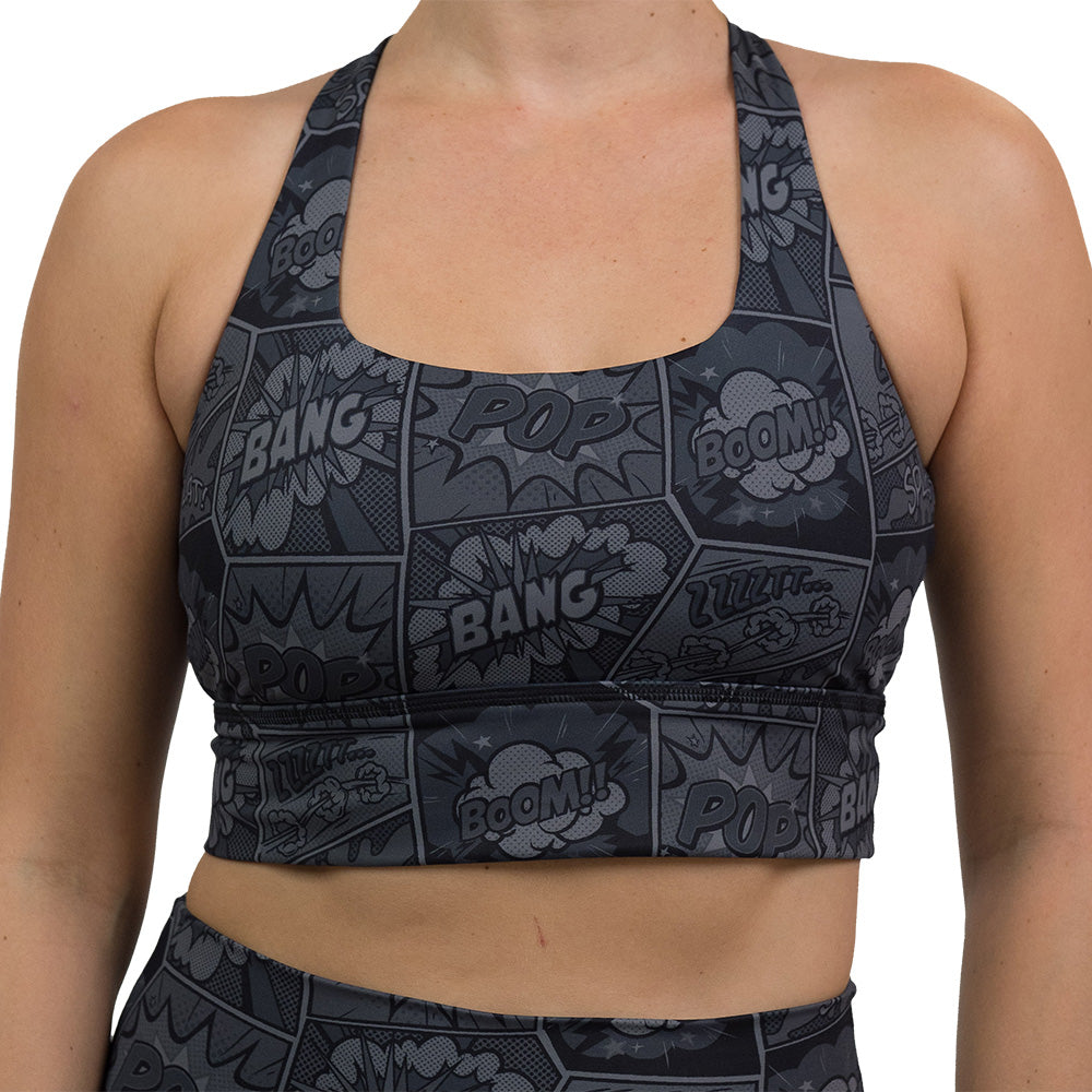 Constantly Varied Gear Longline Bra - Shadow Knockout