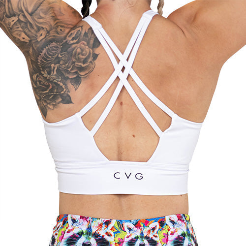 Constantly Varied Gear Longline Bra - White