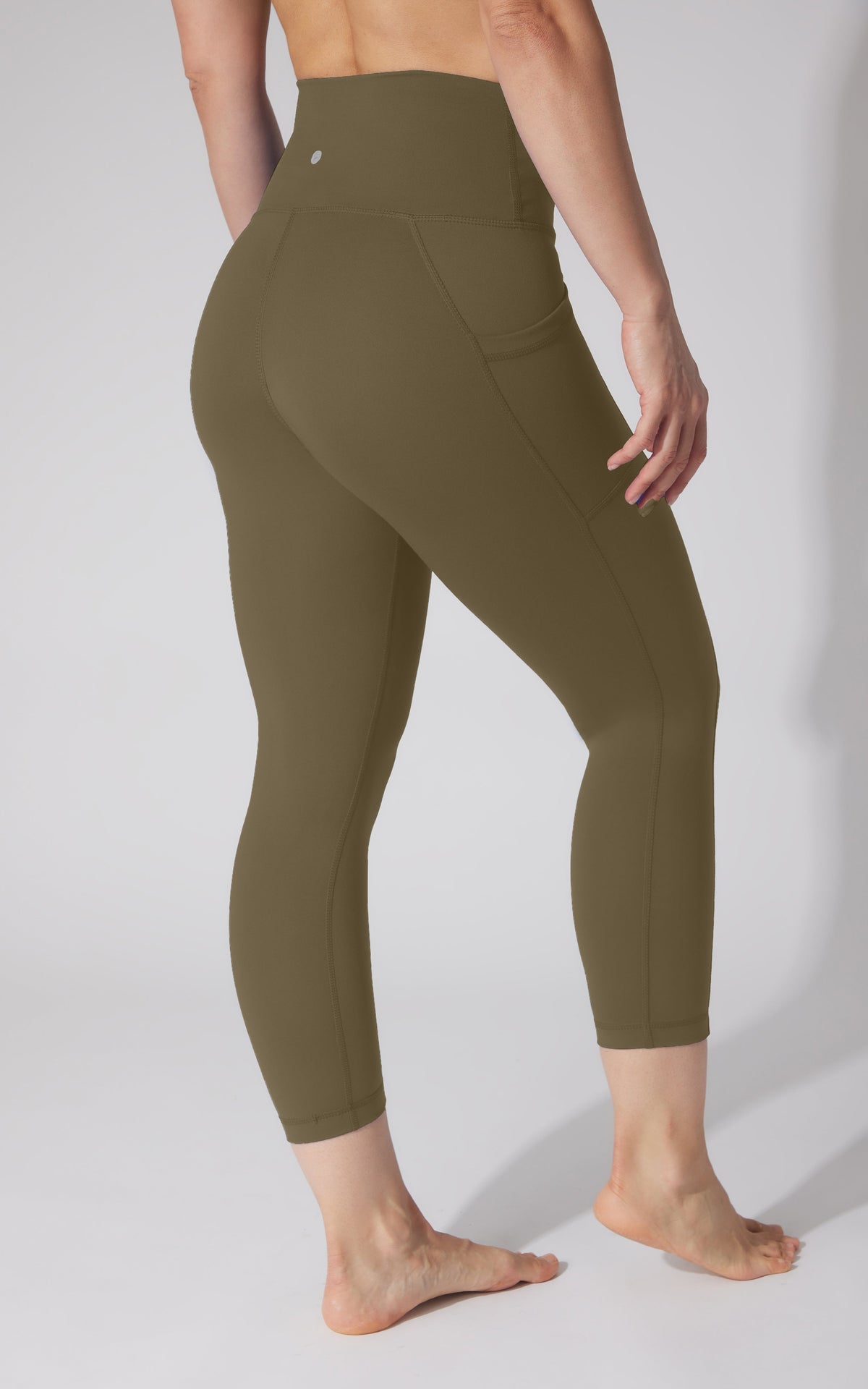 90 Degree by Reflex 2 PK Interlock Side Pocket and Everyday Capris