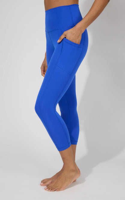 90 Degree by Reflex 2 PK Interlock Side Pocket and Everyday Capris