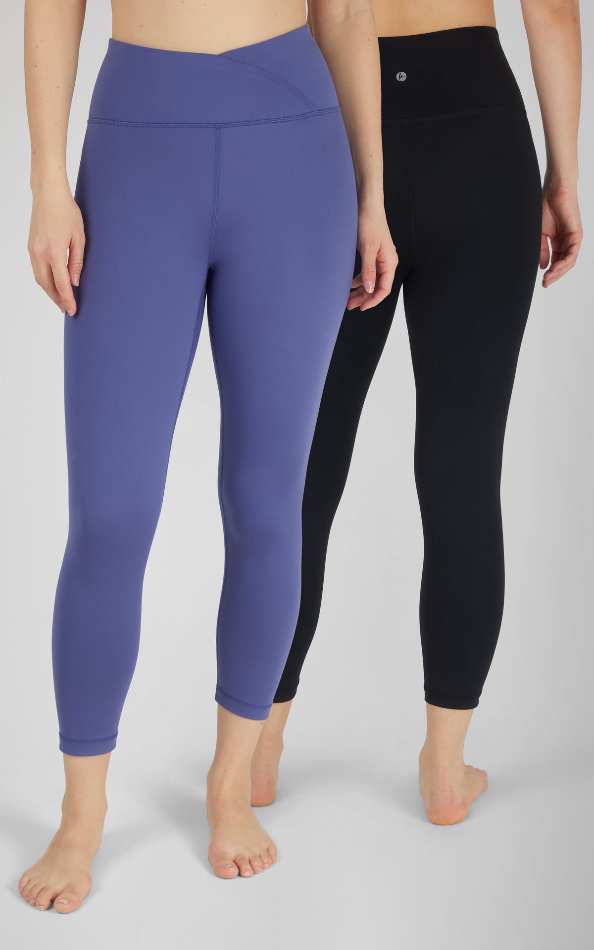 90 Degree by Reflex 2 PK Interlock Crossover & Everyday Capris