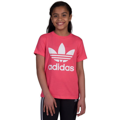 adidas Youth Juniors Trefoil Tee T-Shirts