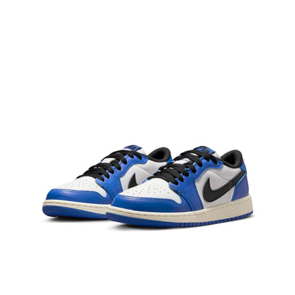 Air Jordan Grade School Retro 1 Low "Game Royal" Sneakers