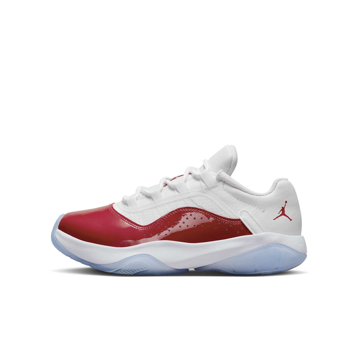 Air Jordan Grade School Retro 11 Cmft Low 'White Black Gym Red Gs' Sneakers