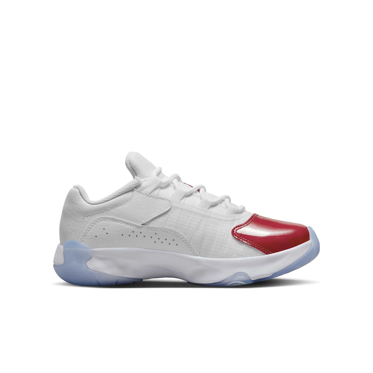 Air Jordan Grade School Retro 11 Cmft Low 'White Black Gym Red Gs' Sneakers