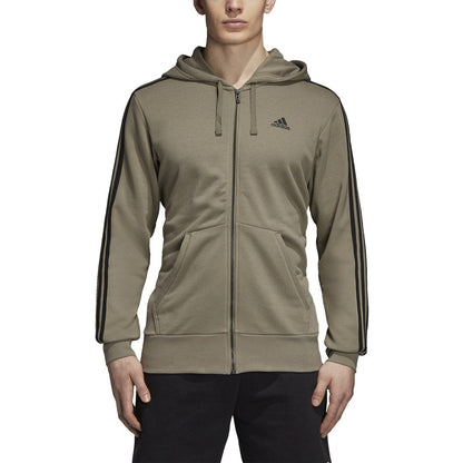adidas Men's Essentials 3-Stripes Hoodie Sweaters