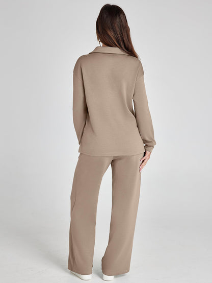 Women's 2 Piece Sets Outfits Casual Long Sleeve Sweatsuits  Sets (Same as in the video)