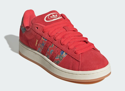 adidas Women's Campus 00S 'Liberty London Semi Lucid Red' Sneakers