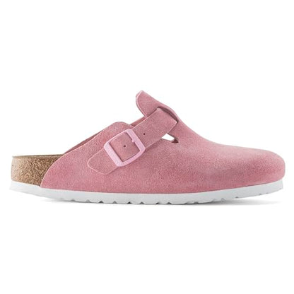 Birkenstock Boston Suede Leather Clogs