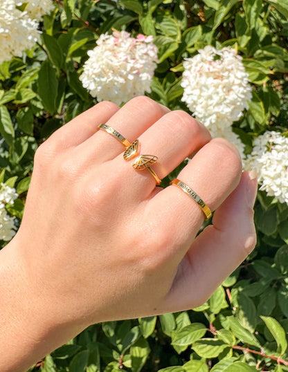 Elevated Faith Butterfly Ring
