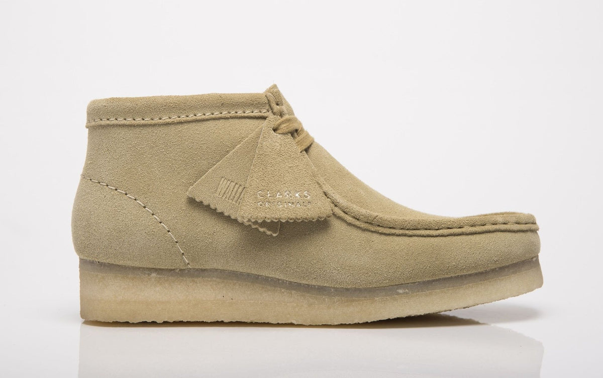 Clarks Women's Wallabee Boot 'Maple Suede' Booties