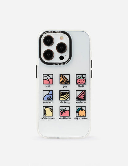 Elevated Faith Clear Fruit of the Spirit Phone Case