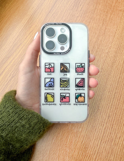 Elevated Faith Clear Fruit of the Spirit Phone Case