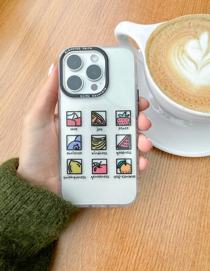 Elevated Faith Clear Fruit of the Spirit Phone Case