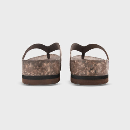 Fleks Unisex West Beach Flip Flop - Coconut Shell